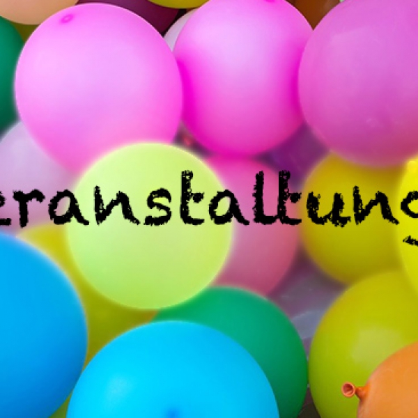 Veranstaltungen, Treffen und Einladung - der Jahresplan